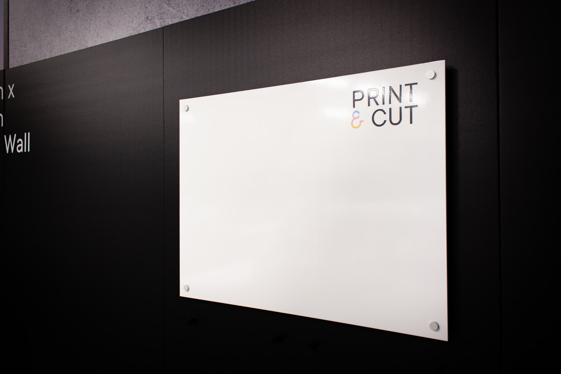 Custom dry wipe boards for business Print and Cut
