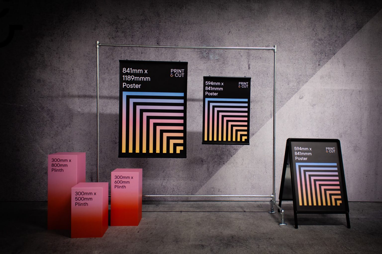 Bespoke outdoor vinyl and poster printing Print and Cut